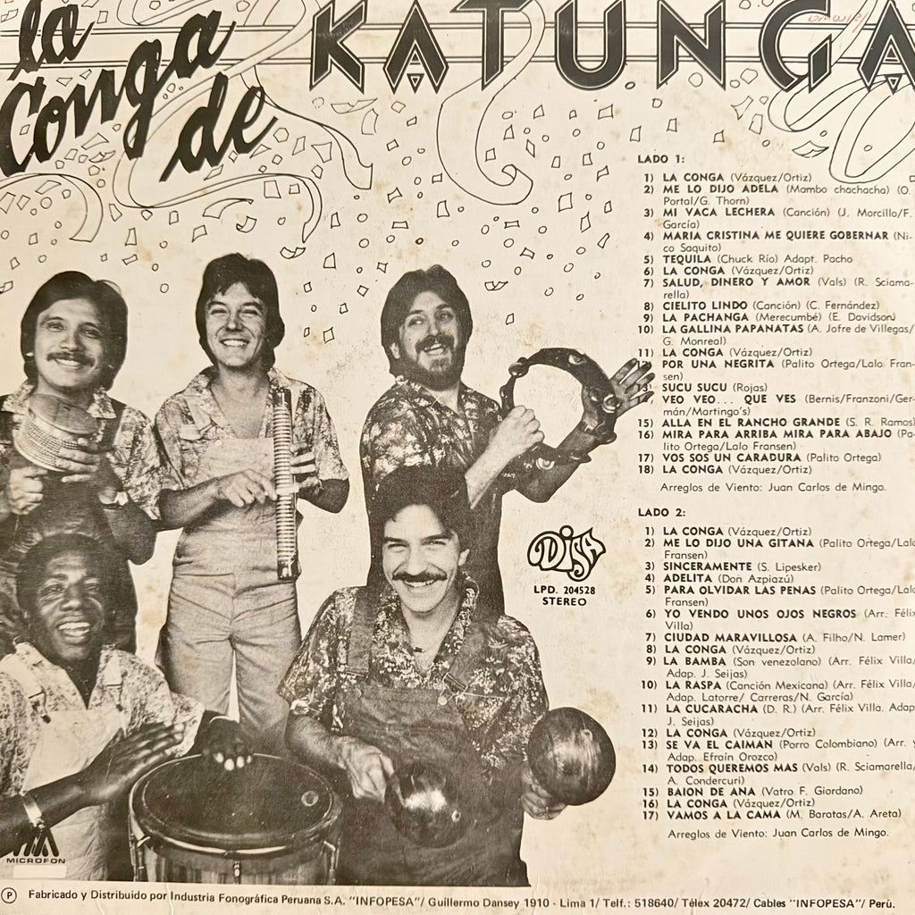 Katunga –The Katunga Conga LP