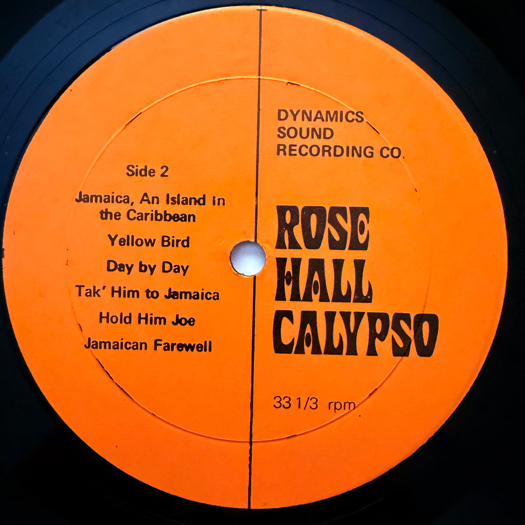 "Danny" And The Rose Hall Players – Rose Hall Calypso • LP