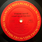 Tyrone Davis – I Can't Go On This Way LP
