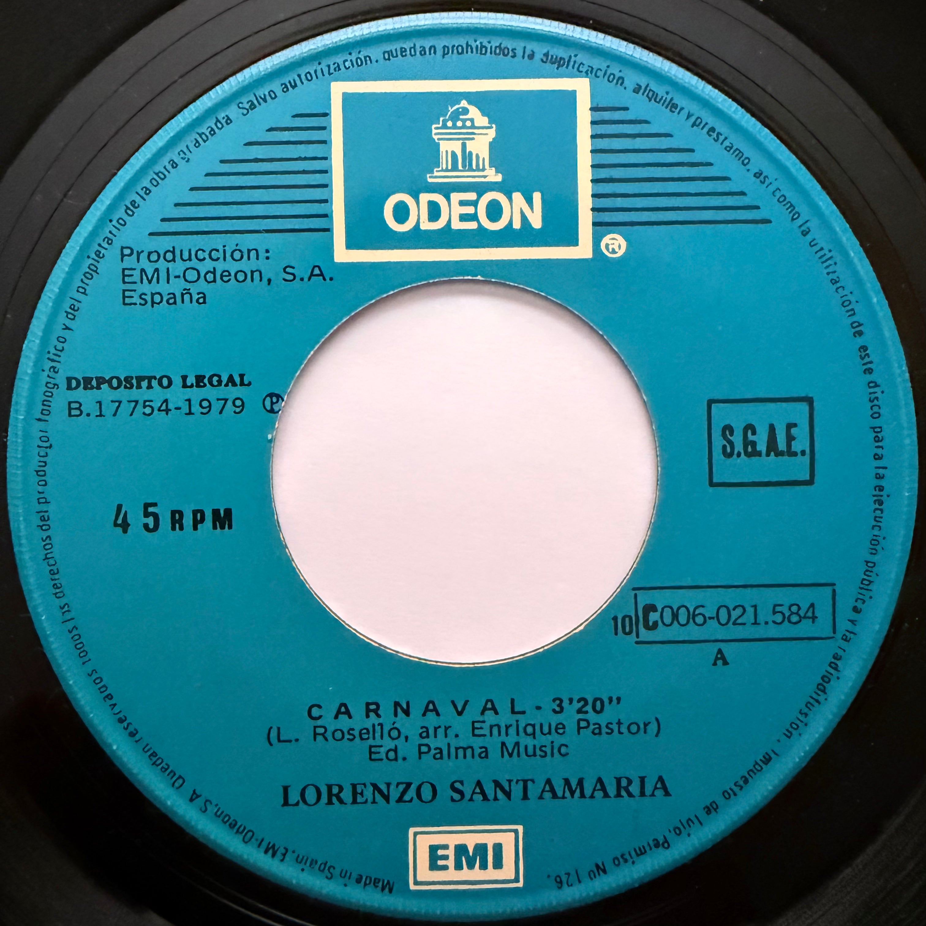 Lorenzo Santamaria – Carnaval 7"