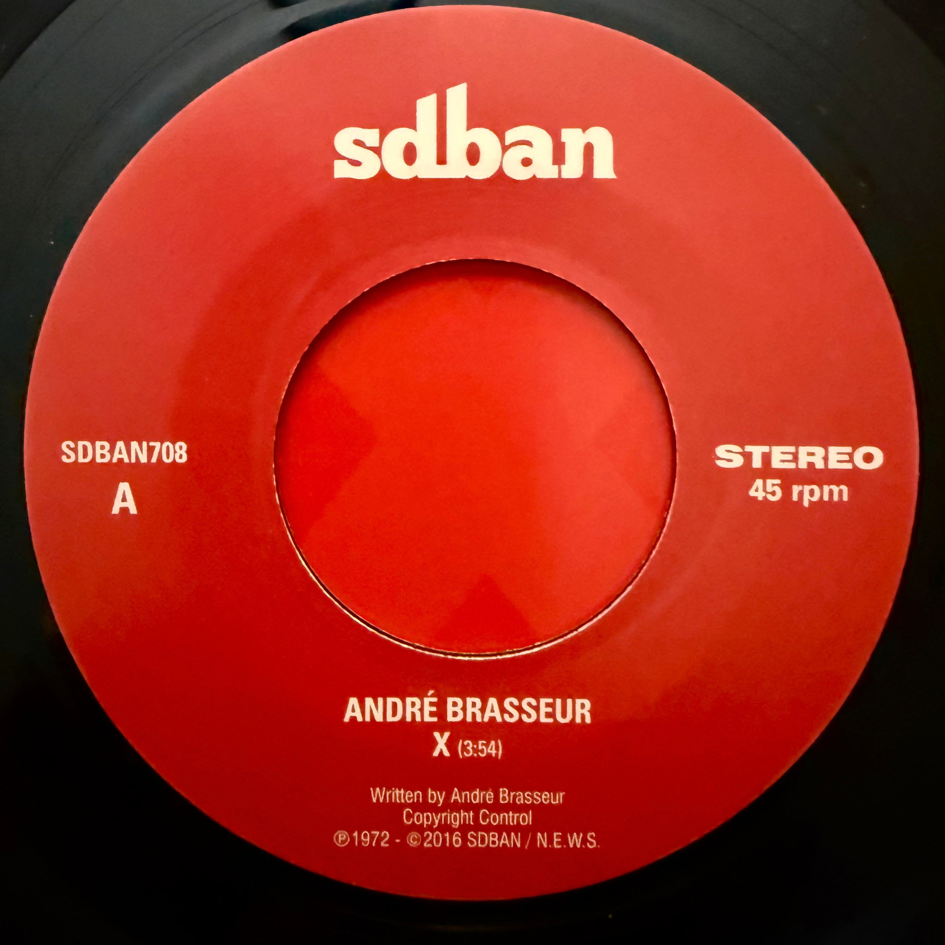 André Brasseur – x / x² 7"
