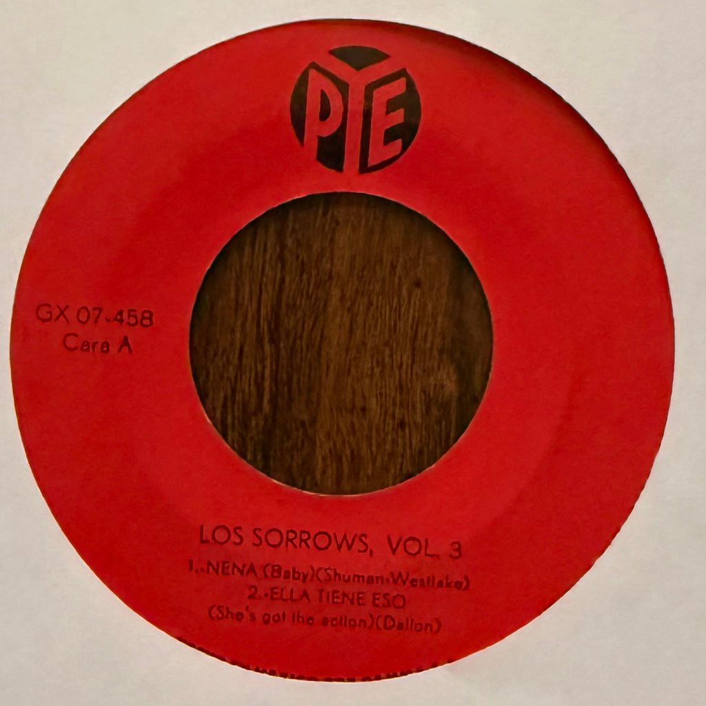Los Sorrows – Rosa, Morado, Amarillo Y Rojo 7" EP