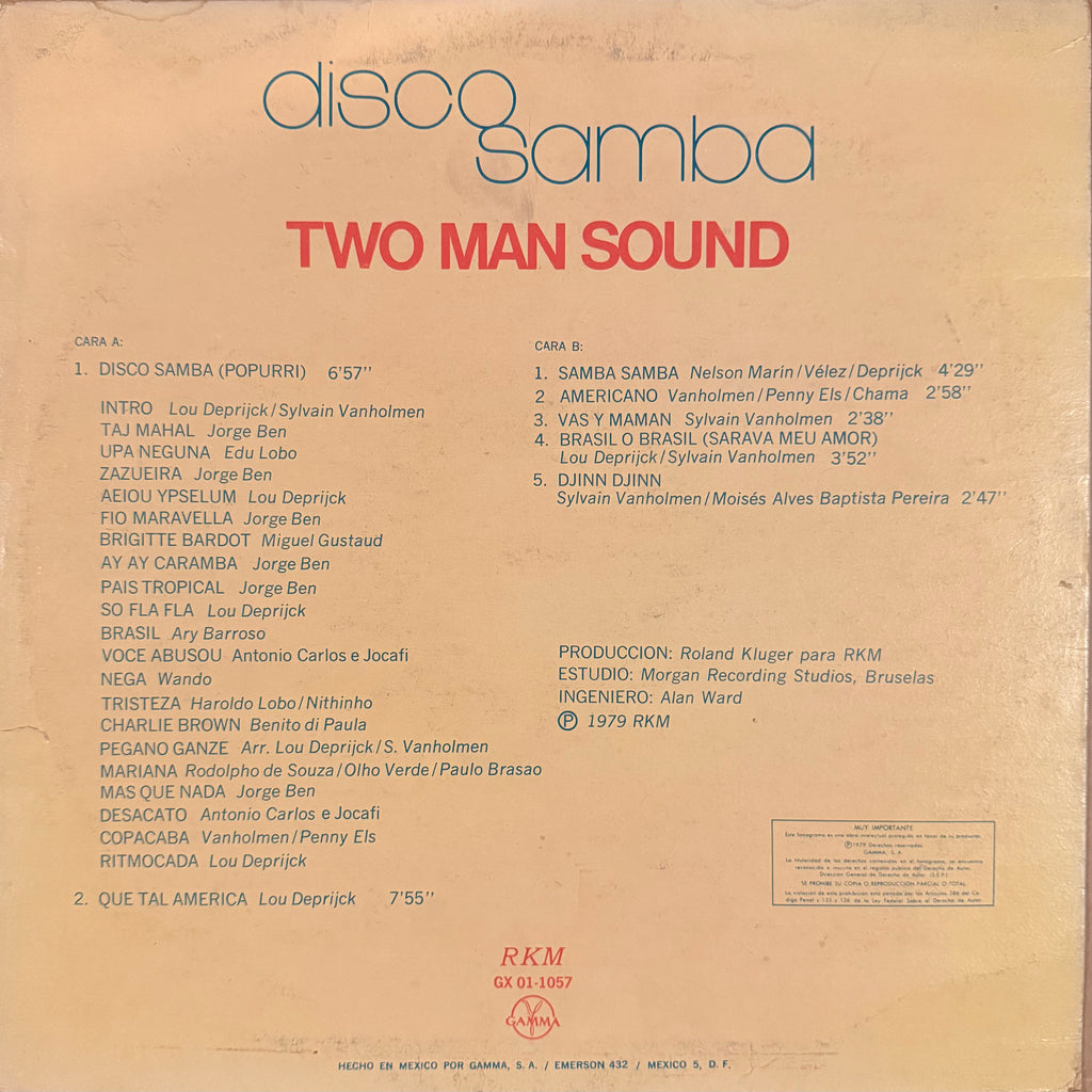 Two Man Sound – Disco Samba LP