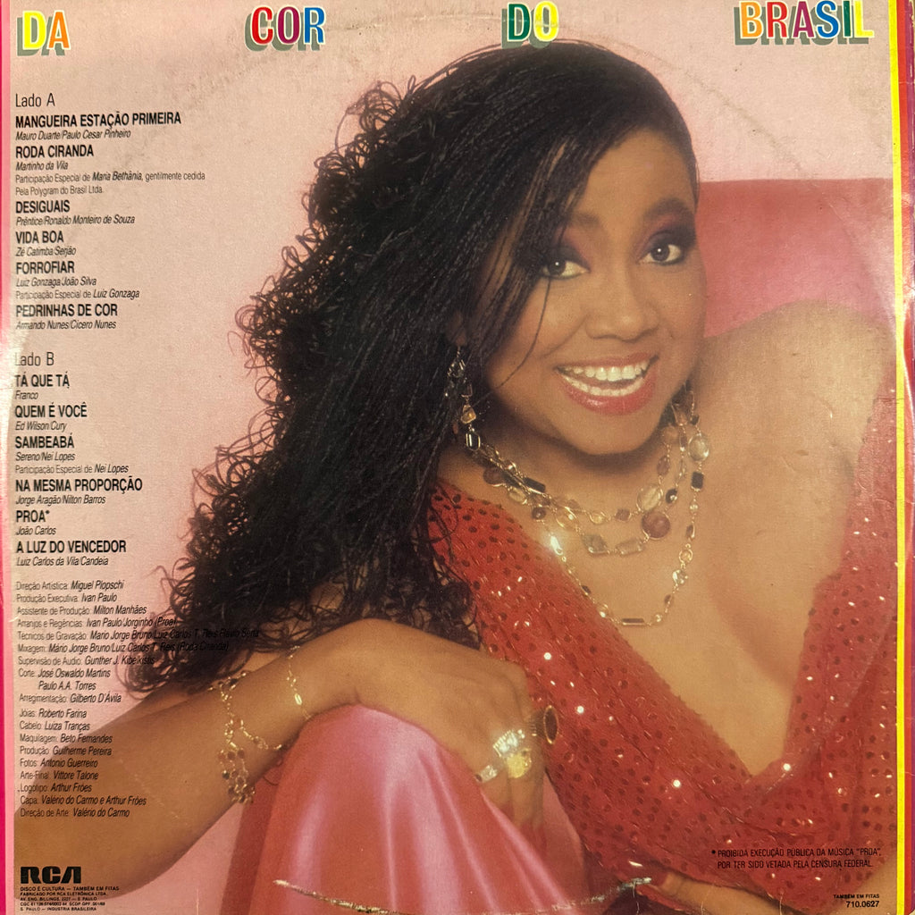 Alcione ‎– Da Cor Do Brasil LP