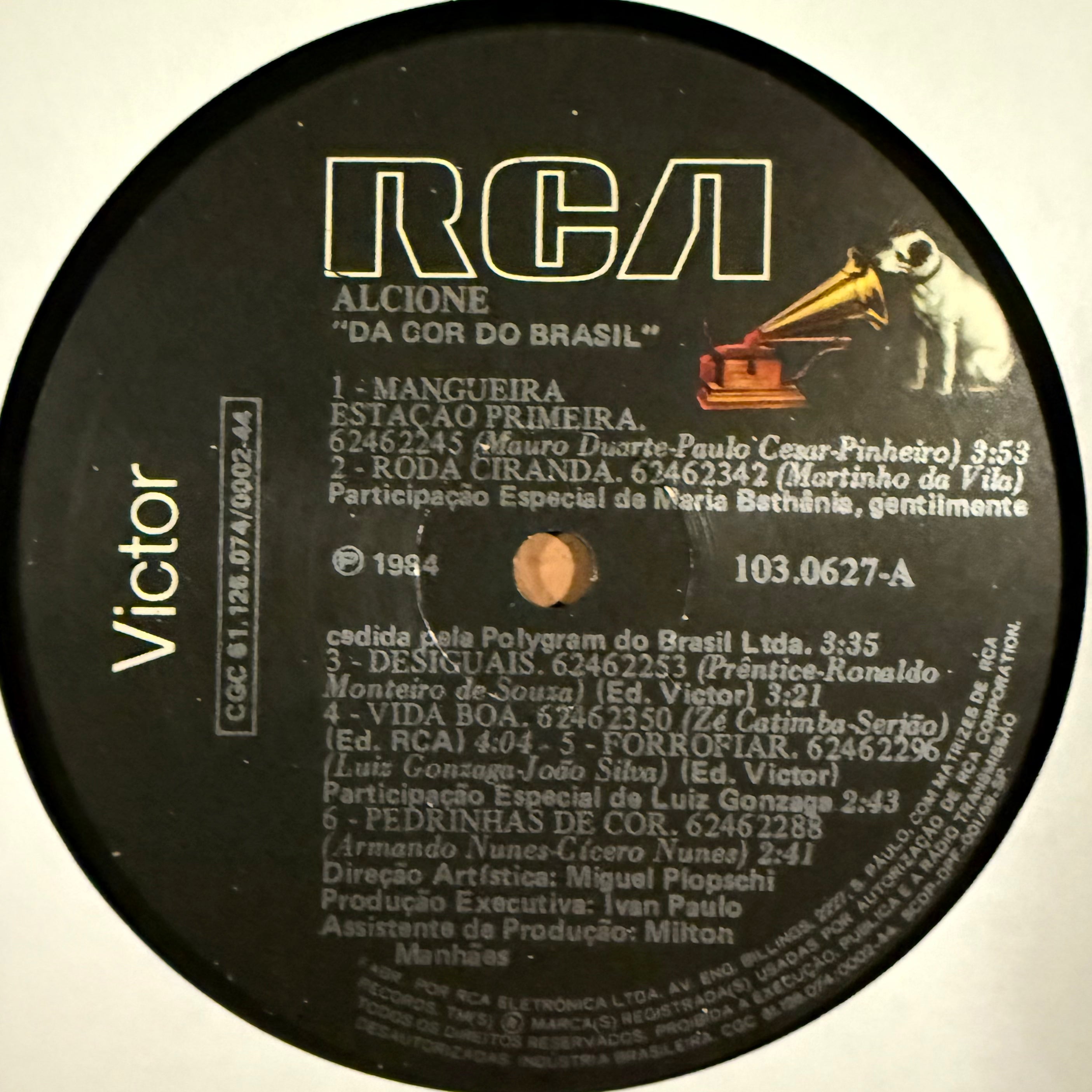 Alcione ‎– Da Cor Do Brasil LP