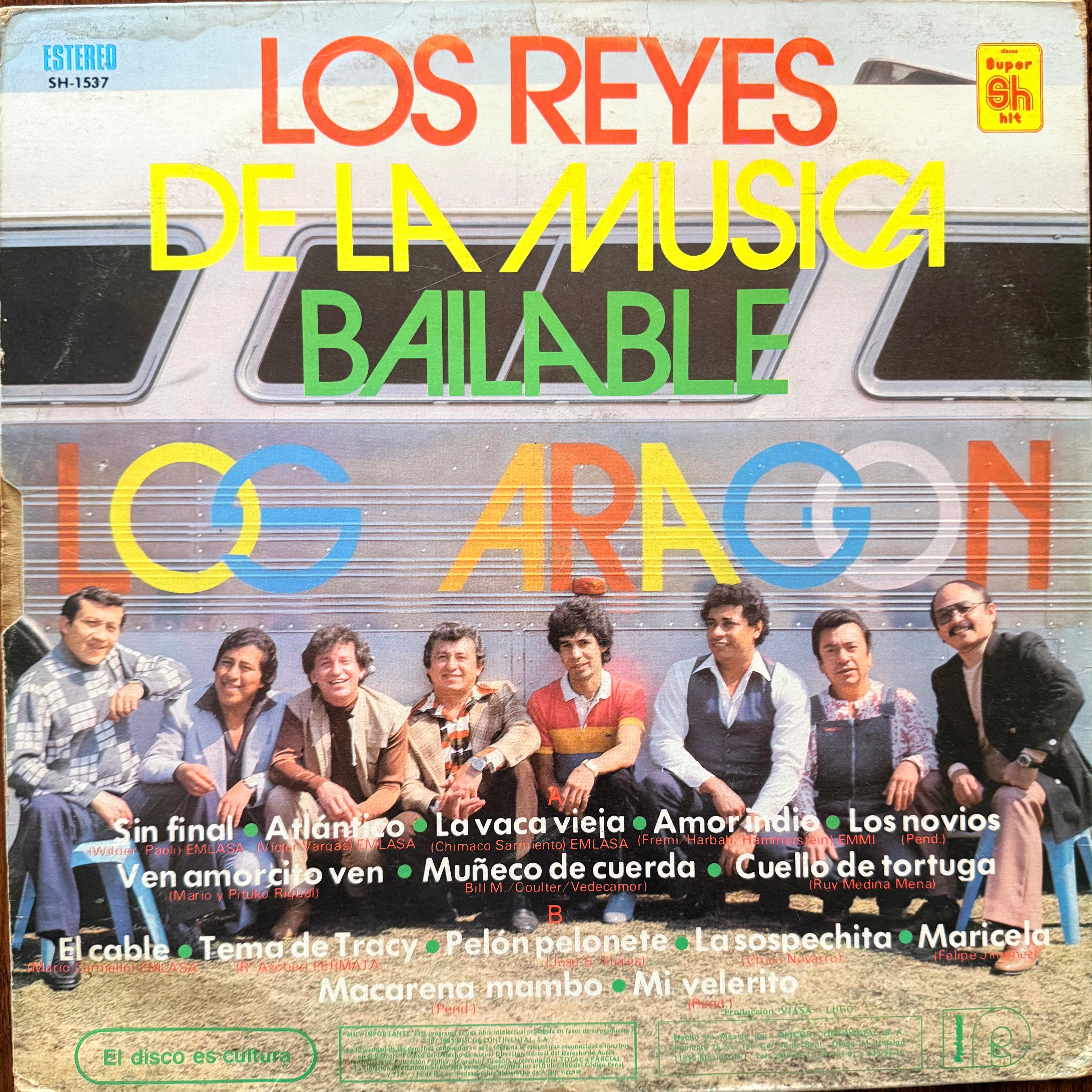Los Aragon – 15 Exitos De Los Aragon LP