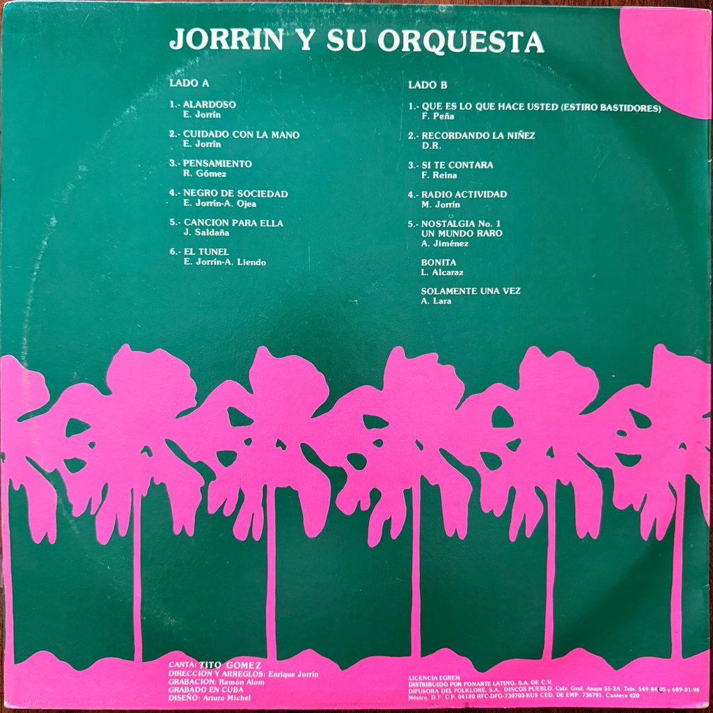 Jorrin and His Orchestra - Cubabaila LP