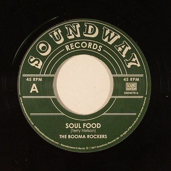 The Booma Rockers / Jean Manix & Ted Osai – Soul Food / Booma Woman 7"